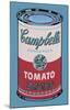 Colored Campbell's Soup Can, 1965 (pink & red)-Andy Warhol-Mounted Art Print