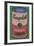 Colored Campbell's Soup Can, 1965 (red & green)-Andy Warhol-Framed Art Print