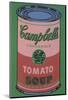 Colored Campbell's Soup Can, 1965 (red & green)-Andy Warhol-Mounted Giclee Print