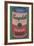 Colored Campbell's Soup Can, 1965 (red & green)-Andy Warhol-Framed Giclee Print