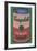 Colored Campbell's Soup Can, 1965 (red & green)-Andy Warhol-Framed Giclee Print