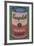 Colored Campbell's Soup Can, 1965 (red & green)-Andy Warhol-Framed Giclee Print