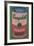 Colored Campbell's Soup Can, 1965 (red & green)-Andy Warhol-Framed Giclee Print