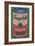 Colored Campbell's Soup Can, 1965 (red & green)-Andy Warhol-Framed Art Print