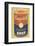 Colored Campbell's Soup Can, 1965 (yellow & blue)-Andy Warhol-Framed Giclee Print