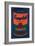 Colored Campbell's Soup Can, c.1965 Blue & Orange-Andy Warhol-Framed Art Print