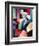 Colored Composition of Forms-Auguste Macke-Framed Giclee Print