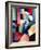 Colored Composition of Forms-Auguste Macke-Framed Giclee Print