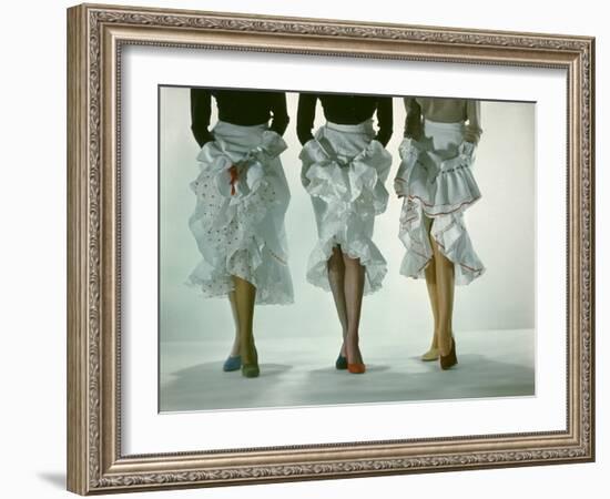 Colored Hose-Gjon Mili-Framed Photographic Print