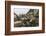 Colored houses reflected in river Lauch at Christmas time, Petite Venise, Colmar, Haut-Rhin departm-Roberto Moiola-Framed Photographic Print