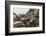 Colored houses reflected in river Lauch at Christmas time, Petite Venise, Colmar, Haut-Rhin departm-Roberto Moiola-Framed Photographic Print