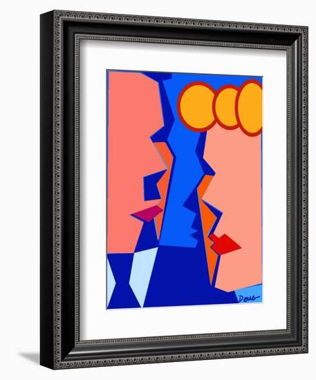 Colored Ken and Lois-Diana Ong-Framed Giclee Print