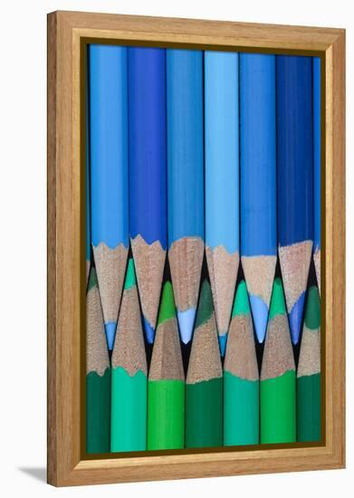Colored Pencils I-Kathy Mahan-Framed Premier Image Canvas