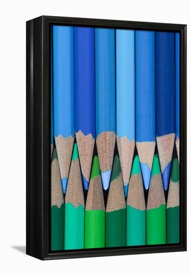 Colored Pencils I-Kathy Mahan-Framed Premier Image Canvas