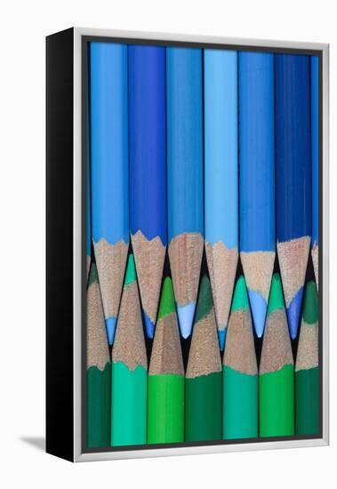 Colored Pencils I-Kathy Mahan-Framed Premier Image Canvas