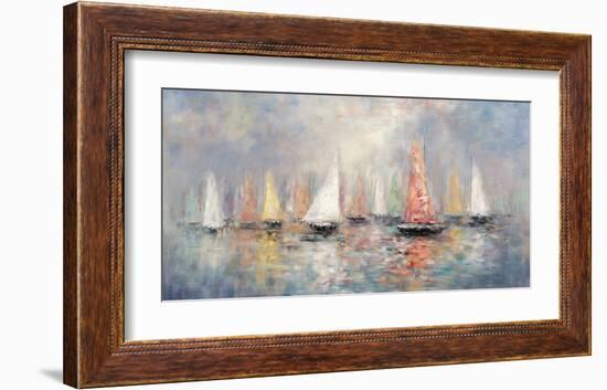 Colored Sails-John Young-Framed Giclee Print