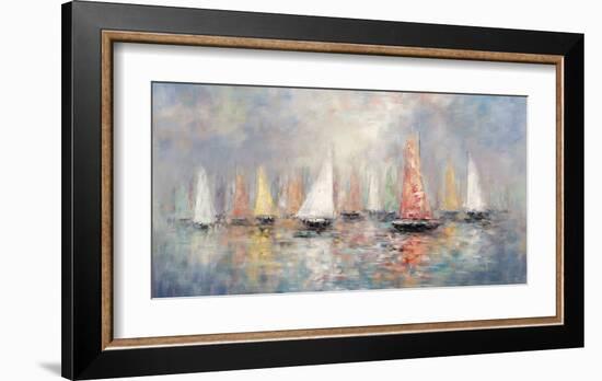 Colored Sails-John Young-Framed Giclee Print