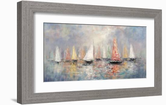 Colored Sails-John Young-Framed Giclee Print