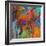 Colored Square-Ruth Palmer-Framed Art Print