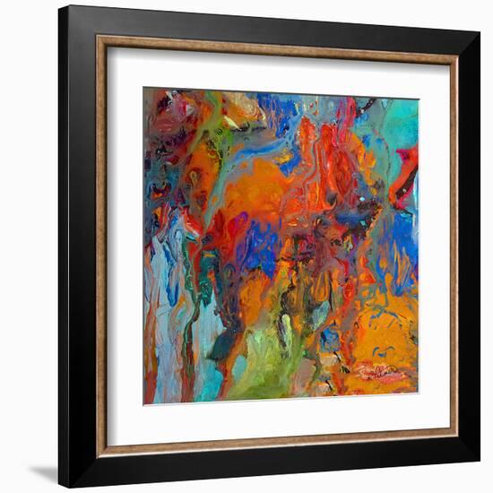 Colored Square-Ruth Palmer-Framed Art Print