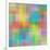 Colored Squares Background-null-Framed Art Print