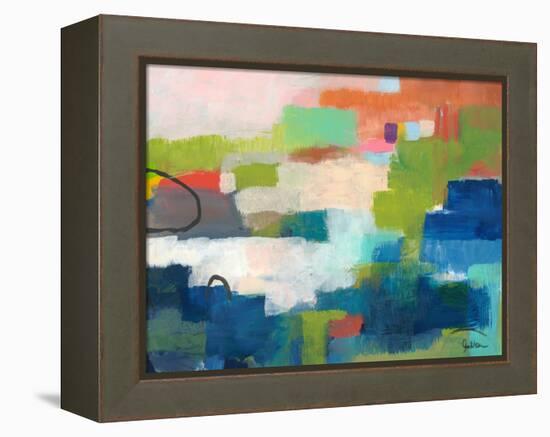 Colorfield No. 7-Jan Weiss-Framed Stretched Canvas