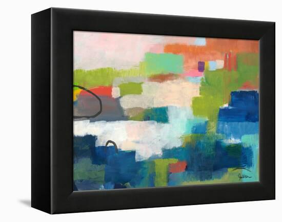 Colorfield No. 7-Jan Weiss-Framed Stretched Canvas