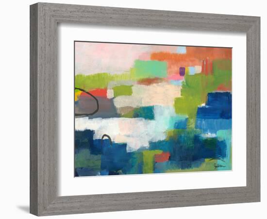 Colorfield No. 7-Jan Weiss-Framed Art Print