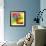 Colorful Abstract 11-Howie Green-Framed Art Print displayed on a wall