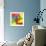 Colorful Abstract 11-Howie Green-Framed Art Print displayed on a wall