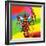 Colorful Abstract 11-Howie Green-Framed Art Print