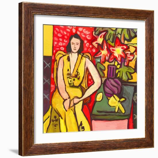 Colorful Abstract 13-Howie Green-Framed Art Print