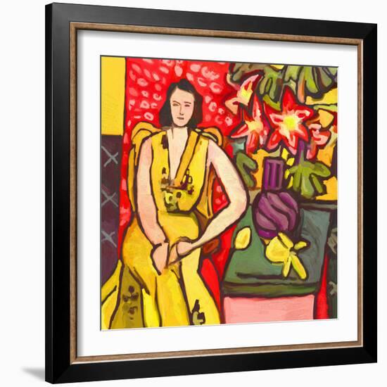 Colorful Abstract 13-Howie Green-Framed Art Print