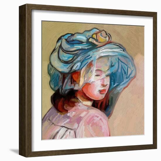 Colorful Abstract 15-Howie Green-Framed Art Print