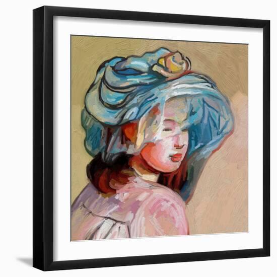 Colorful Abstract 15-Howie Green-Framed Art Print