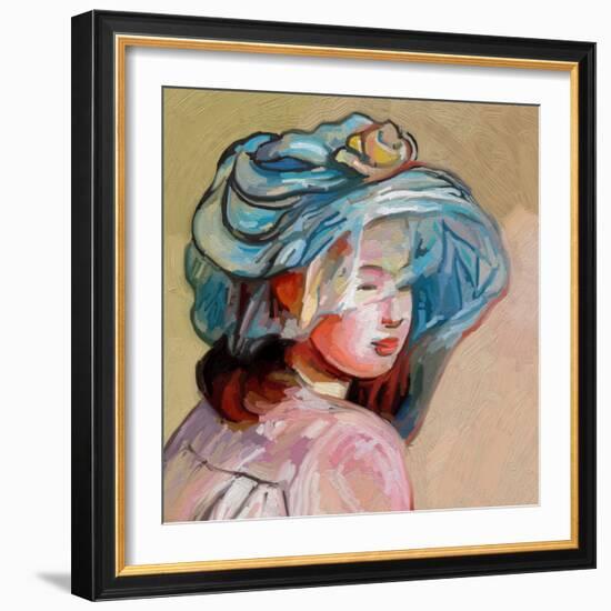 Colorful Abstract 15-Howie Green-Framed Art Print