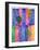 Colorful Abstract 17-Howie Green-Framed Art Print