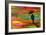 Colorful Abstract 1-Howie Green-Framed Art Print