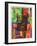 Colorful Abstract 22-Howie Green-Framed Art Print