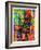 Colorful Abstract 22-Howie Green-Framed Art Print