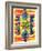 Colorful Abstract 30-Howie Green-Framed Art Print