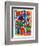 Colorful Abstract 31-Howie Green-Framed Premium Giclee Print