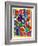 Colorful Abstract 31-Howie Green-Framed Art Print