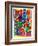 Colorful Abstract 31-Howie Green-Framed Art Print