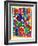Colorful Abstract 31-Howie Green-Framed Art Print