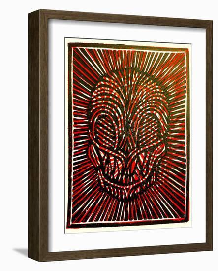 Colorful Abstract 33-Howie Green-Framed Art Print