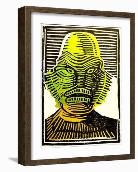 Colorful Abstract 37-Howie Green-Framed Art Print