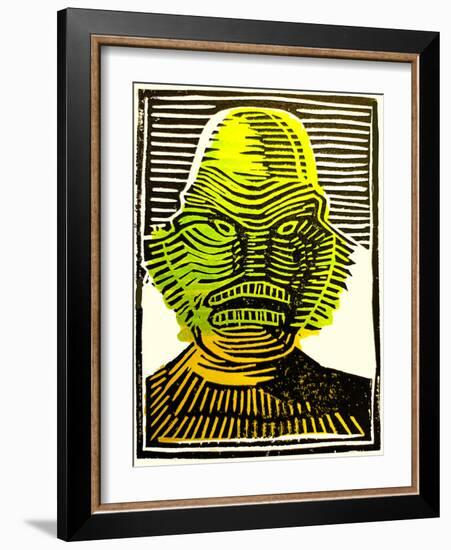 Colorful Abstract 37-Howie Green-Framed Art Print