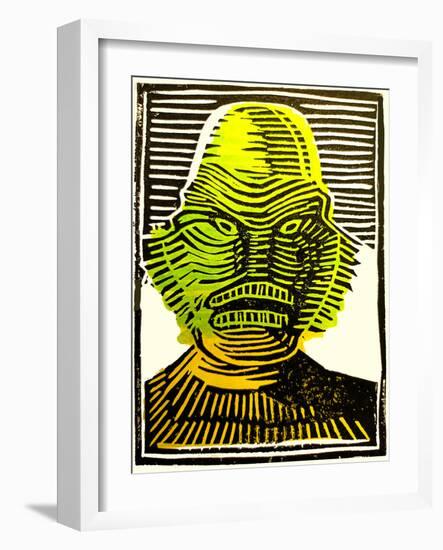 Colorful Abstract 37-Howie Green-Framed Art Print