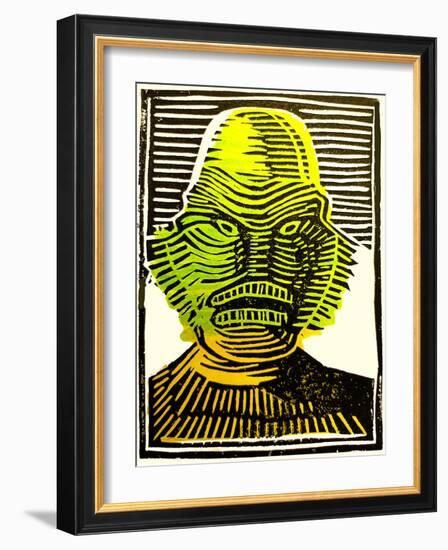 Colorful Abstract 37-Howie Green-Framed Art Print